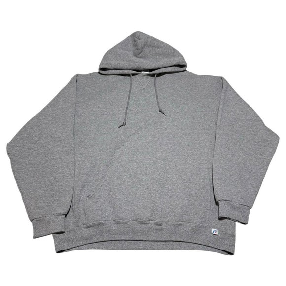 Y2K Russell Athletic Honduras Gray Hoodie Sweatshirt Adult XL‎ - Picture 1 of 5